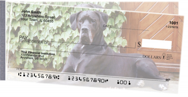Great Danes Side Tear Checks | STDOG-17