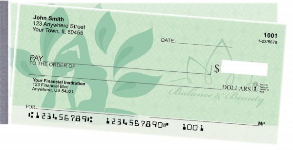 Namaste Side Tear Checks | STFLO-002