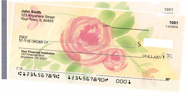 Forever Roses Side Tear Checks | STFLO-003