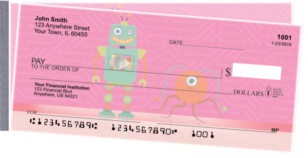 Robot Friends Side Tear Checks | STFUN-001