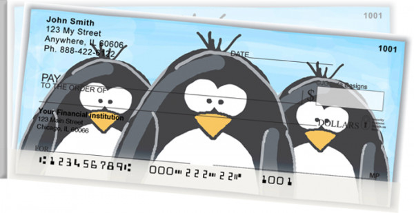 Jen Goode's Chilly Penguins Side Tear Checks | STJEN-04