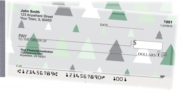Peaceful Pines Side Tear Checks | STNAT-84