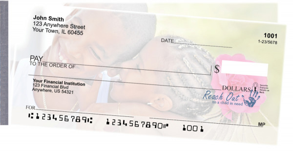 Child Abuse Prevention Side Tear Checks | STRIB-30