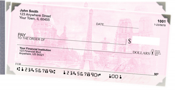 Bonjour Paris Side Tear Checks | STSCE-002