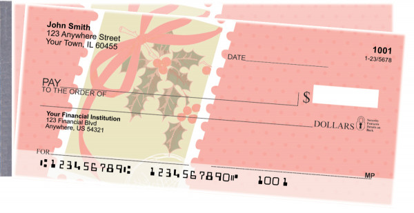 Christmas Greetings Side Tear Checks | STXMS-65