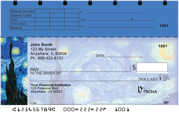 Van Gogh Top Stub Checks | TSABS-87