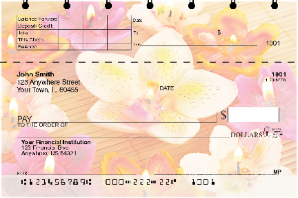 Aromatherapy Top Stub Checks | TSFLO-012