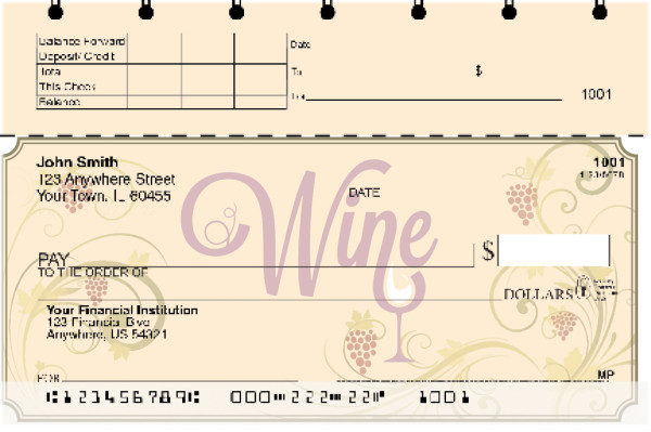 Wine N' Vine Top Stub Checks | TSFOD-76