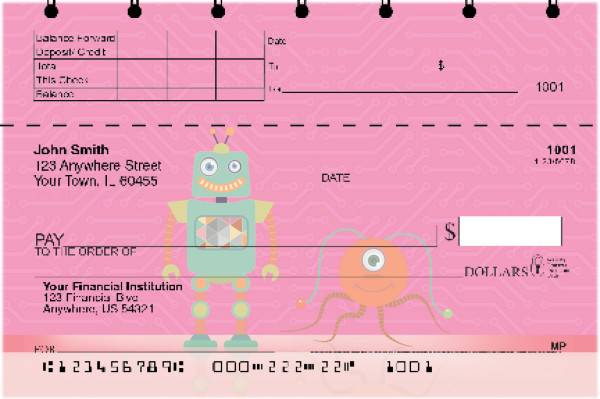 Robot Friends Top Stub Checks | TSFUN-001