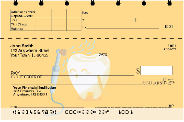 Fun at the Dentist Top Stub Checks | TSFUN-012