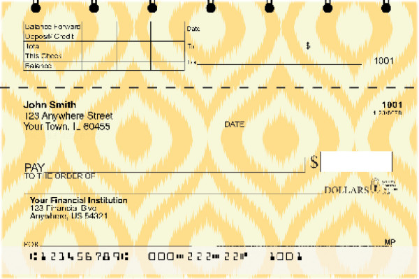 Textile Patterns Top Stub Checks | TSGEO-003