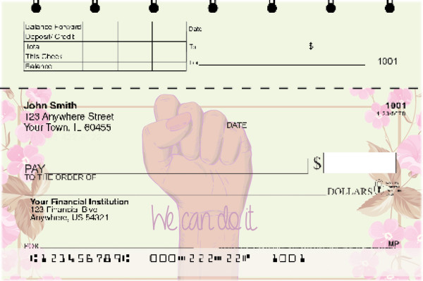 We Can Do It Top Stub Checks | TSGIR-13