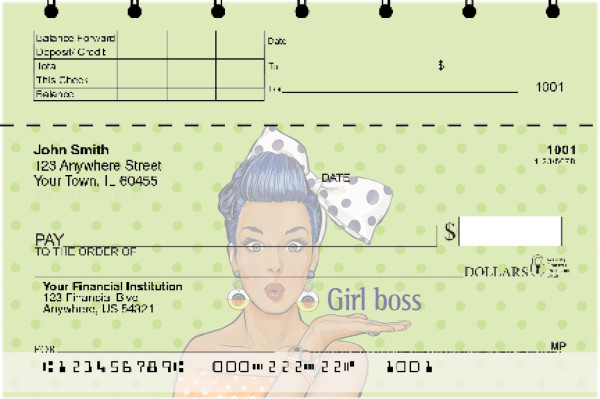 Girl Boss Top Stub Checks | TSGIR-15
