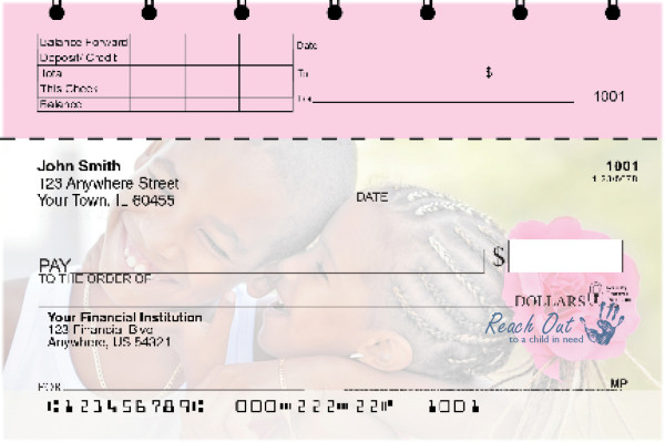 Child Abuse Prevention Top Stub Checks | TSRIB-30