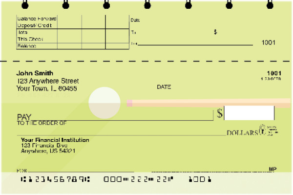 Pocket Billiards Top Stub Checks | TSSPO-92