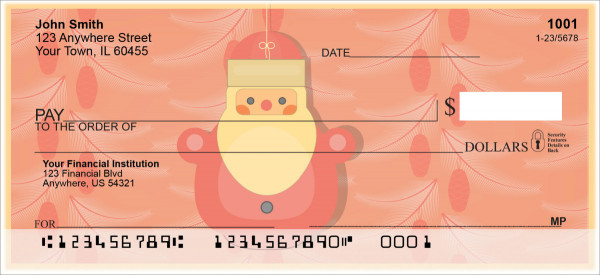 Merry Memories Personal Checks | XMS-64